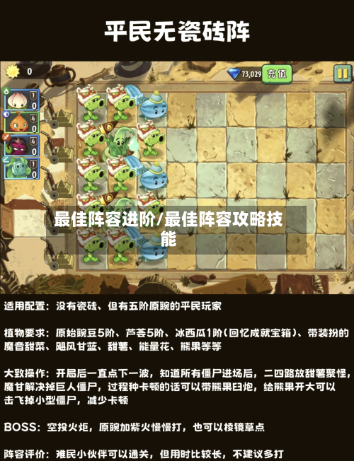 最佳阵容进阶/最佳阵容攻略技能-第2张图片