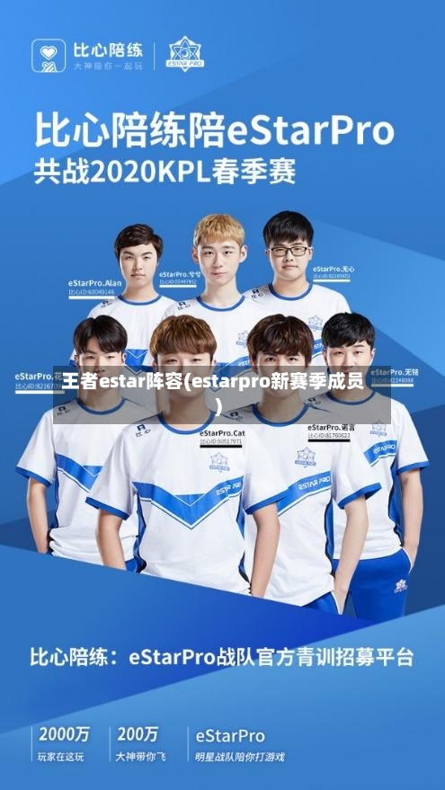 王者estar阵容(estarpro新赛季成员)