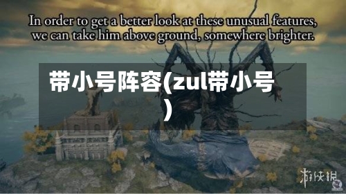 带小号阵容(zul带小号)