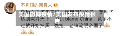 美国微博疫情/美国发布疫情报告-第2张图片