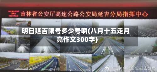 明日延吉限号多少号啊(八月十五走月亮作文300字)-第3张图片