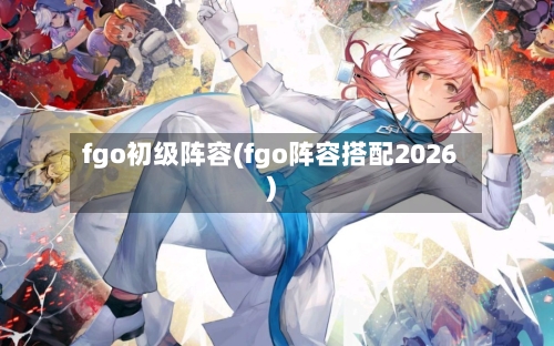 fgo初级阵容(fgo阵容搭配2026)-第2张图片