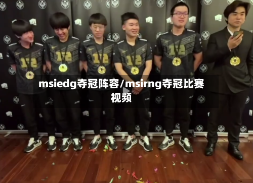 msiedg夺冠阵容/msirng夺冠比赛视频