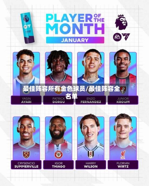 最佳阵容所有金色球员/最佳阵容全名单-第3张图片