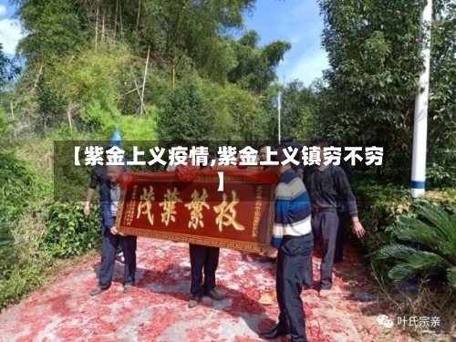 【紫金上义疫情,紫金上义镇穷不穷】-第2张图片