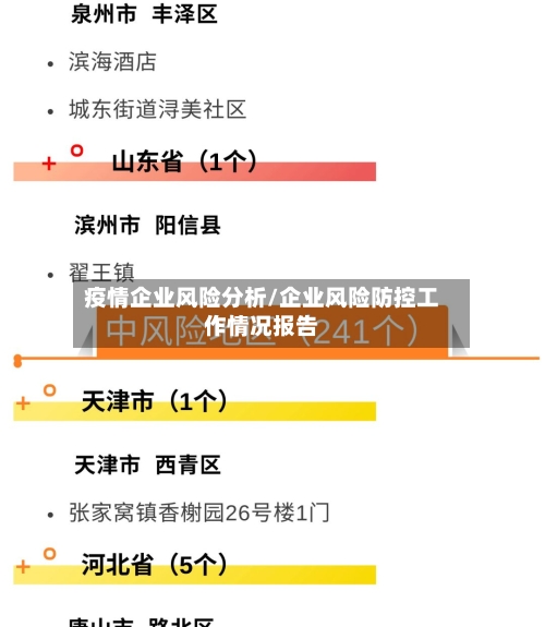 疫情企业风险分析/企业风险防控工作情况报告-第2张图片