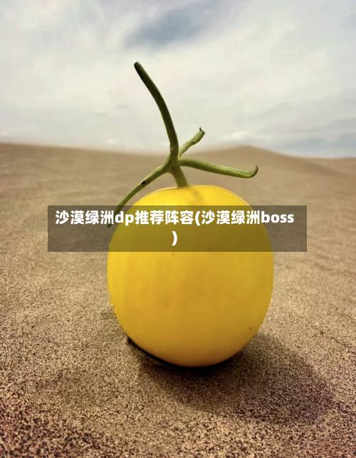 沙漠绿洲dp推荐阵容(沙漠绿洲boss)-第2张图片