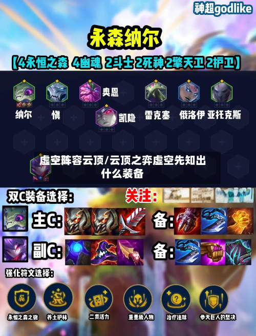 虚空阵容云顶/云顶之弈虚空先知出什么装备