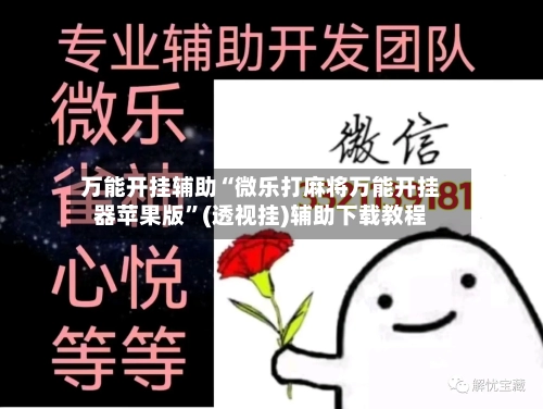 万能开挂辅助“微乐打麻将万能开挂器苹果版”(透视挂)辅助下载教程-第2张图片