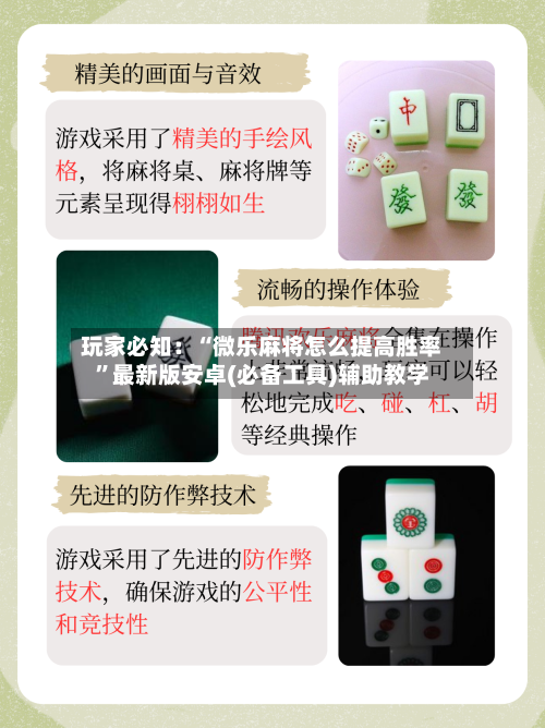 玩家必知：“微乐麻将怎么提高胜率”最新版安卓(必备工具)辅助教学-第1张图片