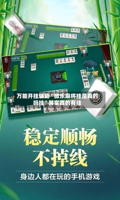 万能开挂辅助“微乐麻将挂是真的吗挂	”其实真的有挂-第3张图片