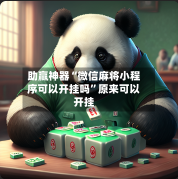 助赢神器“微信麻将小程序可以开挂吗”原来可以开挂-第3张图片