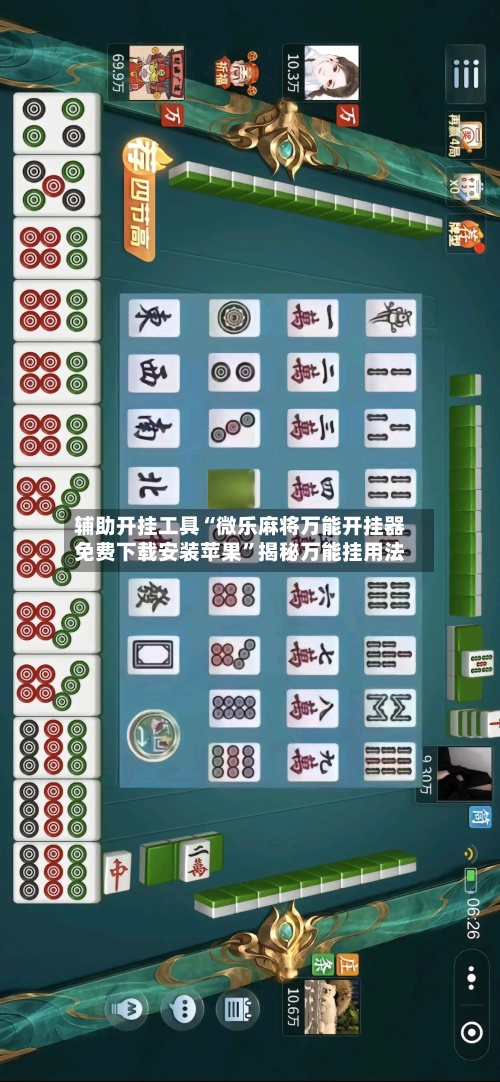 辅助开挂工具“微乐麻将万能开挂器免费下载安装苹果	”揭秘万能挂用法-第2张图片