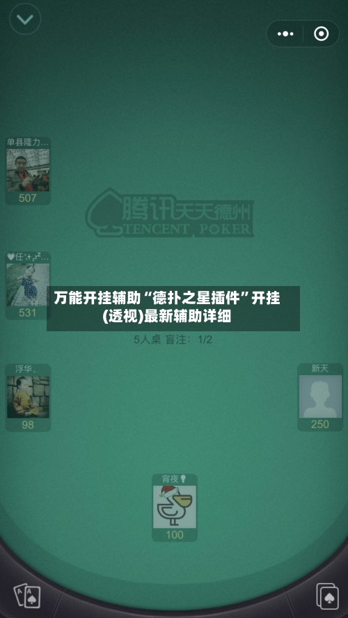 万能开挂辅助“德扑之星插件”开挂(透视)最新辅助详细-第3张图片
