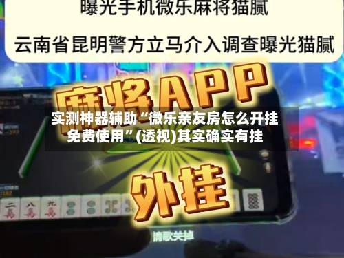 实测神器辅助“微乐亲友房怎么开挂免费使用”(透视)其实确实有挂-第3张图片