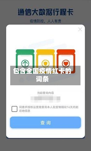 包含全国疫情红卡的词条-第3张图片