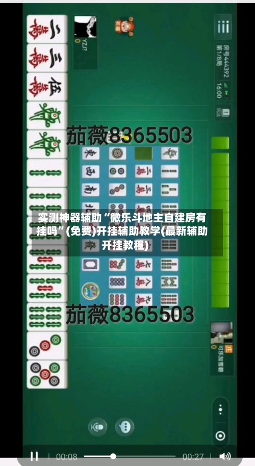 实测神器辅助“微乐斗地主自建房有挂吗	”(免费)开挂辅助教学(最新辅助开挂教程)-第2张图片