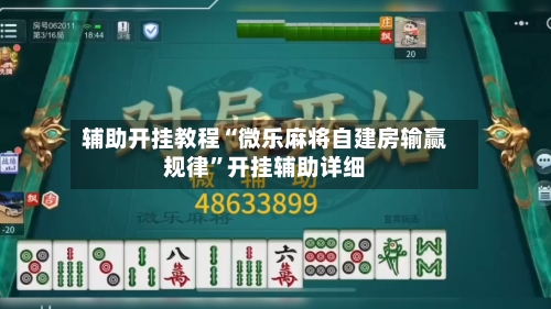 辅助开挂教程“微乐麻将自建房输赢规律”开挂辅助详细-第3张图片
