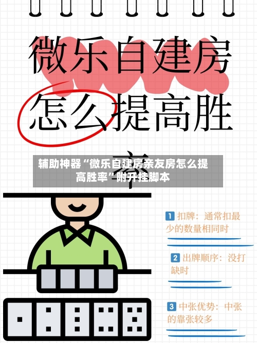 辅助神器“微乐自建房亲友房怎么提高胜率”附开挂脚本-第1张图片
