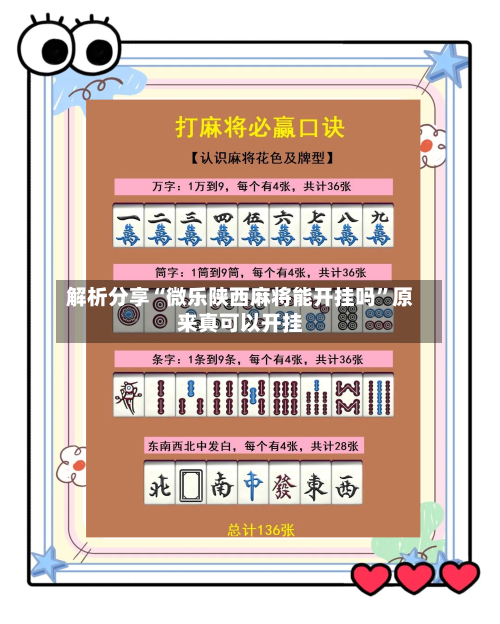 解析分享“微乐陕西麻将能开挂吗”原来真可以开挂-第2张图片