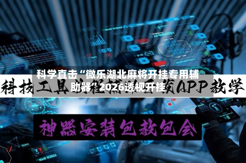 科学直击“微乐湖北麻将开挂专用辅助器”2026透视开挂-第2张图片