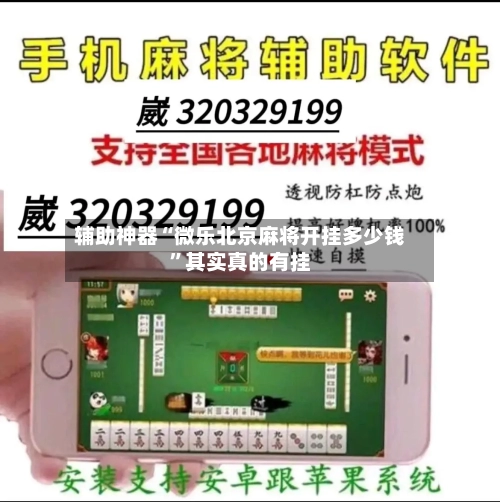 辅助神器“微乐北京麻将开挂多少钱”其实真的有挂-第3张图片