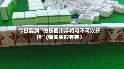 今日实测“微乐四川麻将可不可以开挂	”(确实真的有挂）-第2张图片