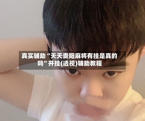 真实辅助“天天贵阳麻将有挂是真的吗”开挂(透视)辅助教程-第2张图片