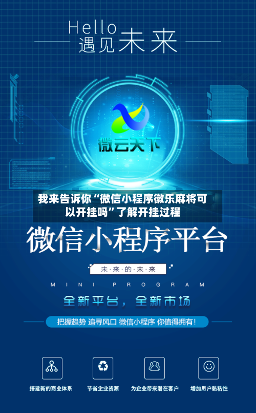 我来告诉你“微信小程序徽乐麻将可以开挂吗”了解开挂过程-第2张图片
