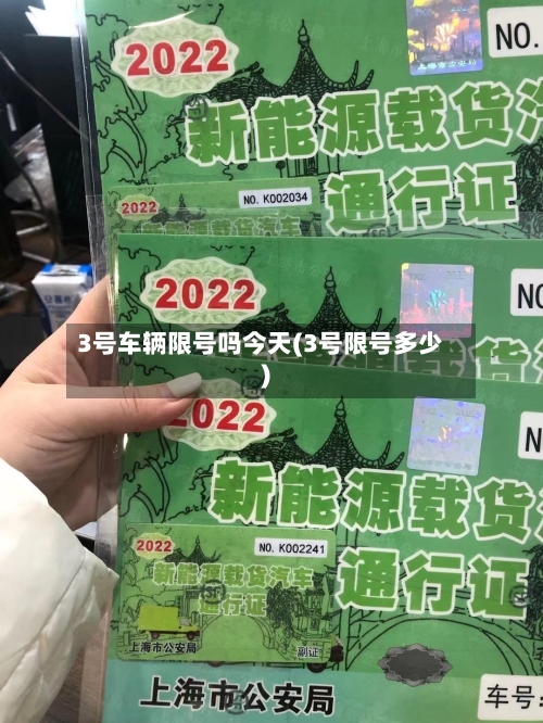 3号车辆限号吗今天(3号限号多少)