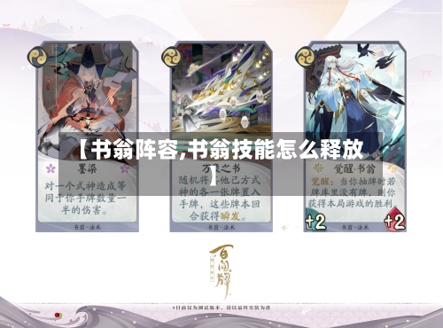 【书翁阵容,书翁技能怎么释放】