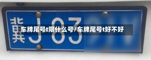 车牌尾号t限什么号/车牌尾号t好不好-第3张图片