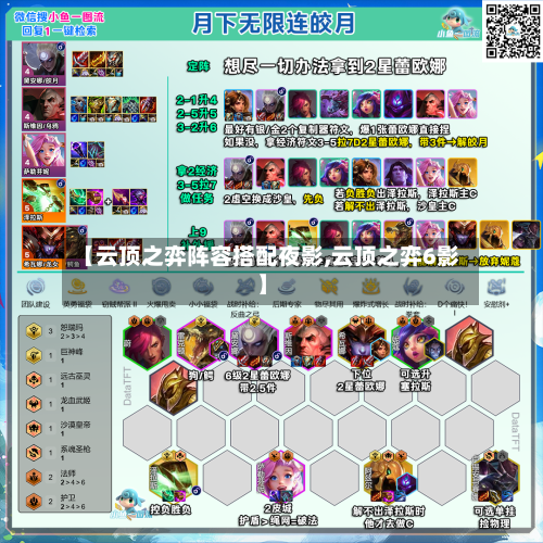 【云顶之弈阵容搭配夜影,云顶之弈6影】-第3张图片
