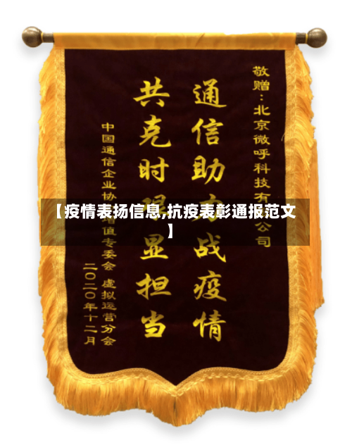【疫情表扬信息,抗疫表彰通报范文】