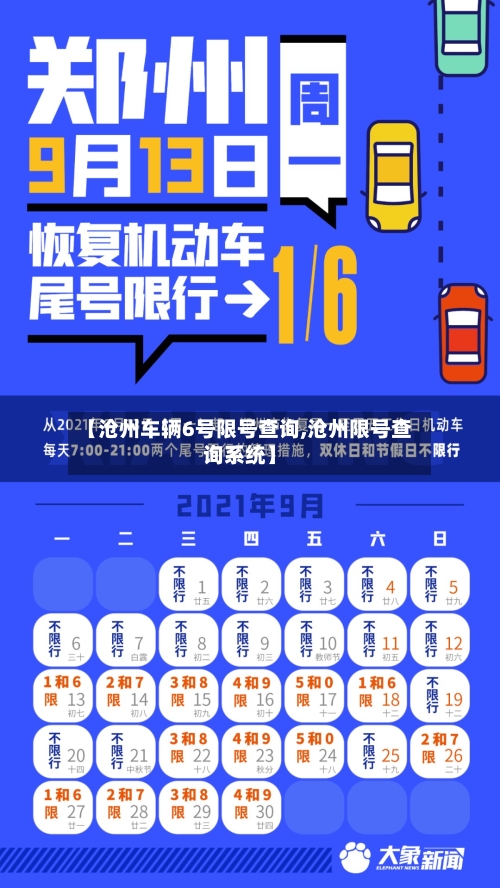 【沧州车辆6号限号查询,沧州限号查询系统】-第3张图片