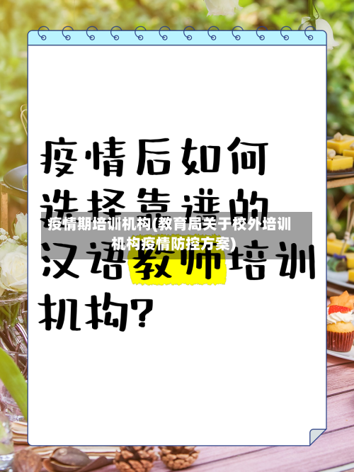 疫情期培训机构(教育局关于校外培训机构疫情防控方案)-第2张图片