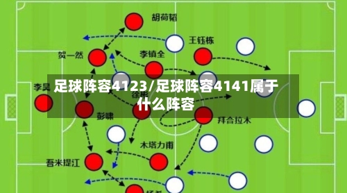 足球阵容4123/足球阵容4141属于什么阵容