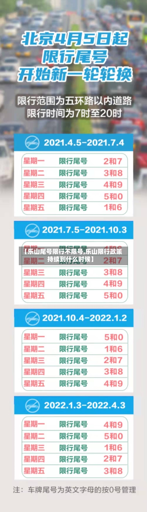 【乐山尾号限行不限号,乐山限行政策持续到什么时候】