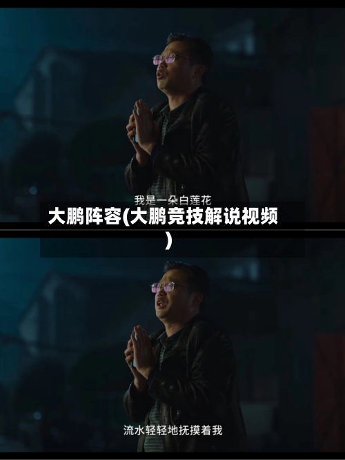 大鹏阵容(大鹏竞技解说视频)