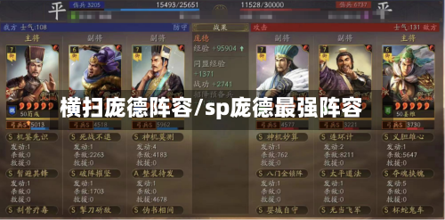 横扫庞德阵容/sp庞德最强阵容-第2张图片