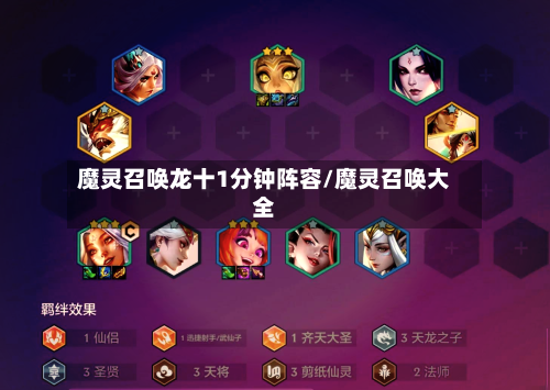 魔灵召唤龙十1分钟阵容/魔灵召唤大全-第2张图片
