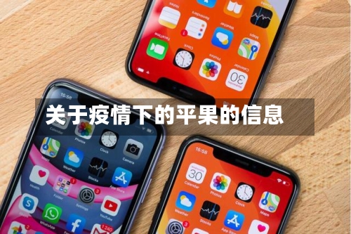 关于疫情下的平果的信息-第2张图片