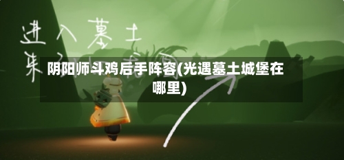 阴阳师斗鸡后手阵容(光遇墓土城堡在哪里)