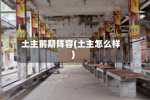 土主前期阵容(土主怎么样)-第2张图片
