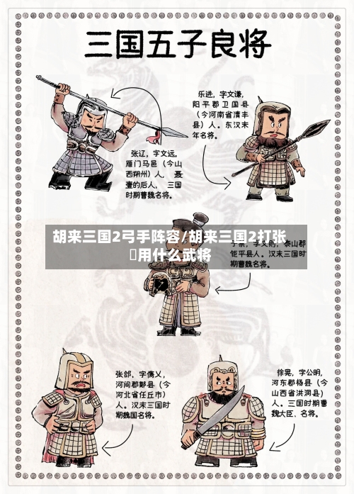 胡来三国2弓手阵容/胡来三国2打张郃用什么武将-第2张图片