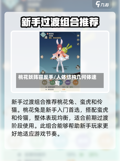 桃花妖阵容反手/人体结构几何体速写