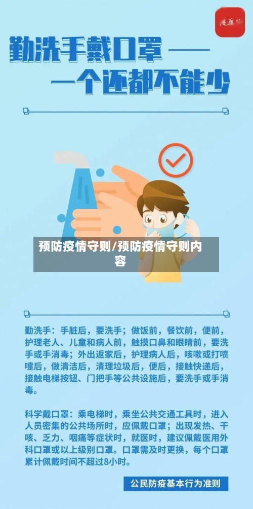 预防疫情守则/预防疫情守则内容