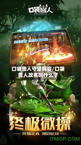口袋兽人守望阵容/口袋兽人改名叫什么了