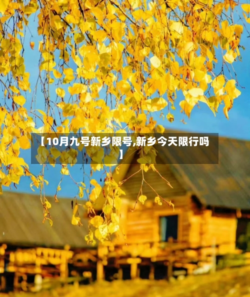 【10月九号新乡限号,新乡今天限行吗】-第2张图片