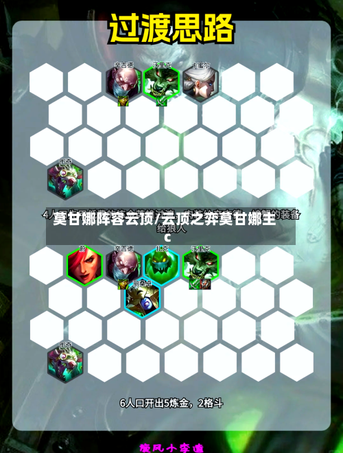 莫甘娜阵容云顶/云顶之弈莫甘娜主c